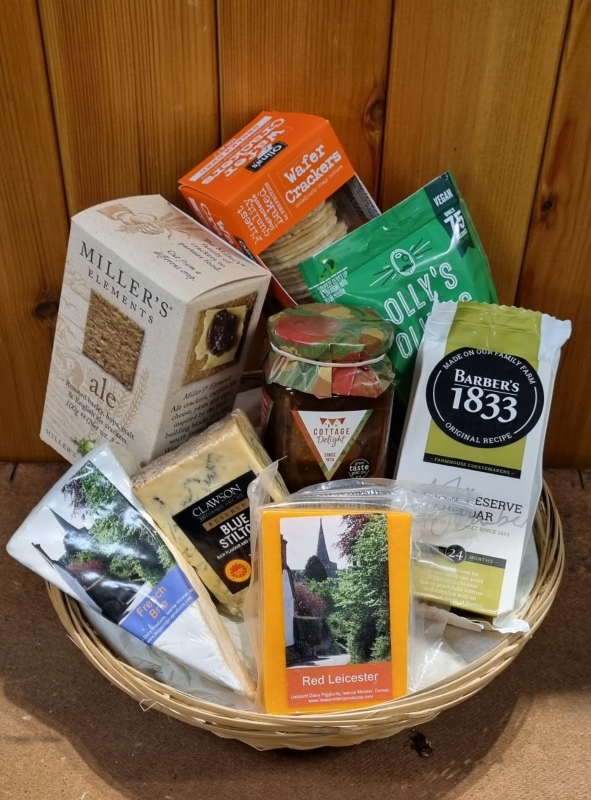 Cheese and Biscuits Hamper