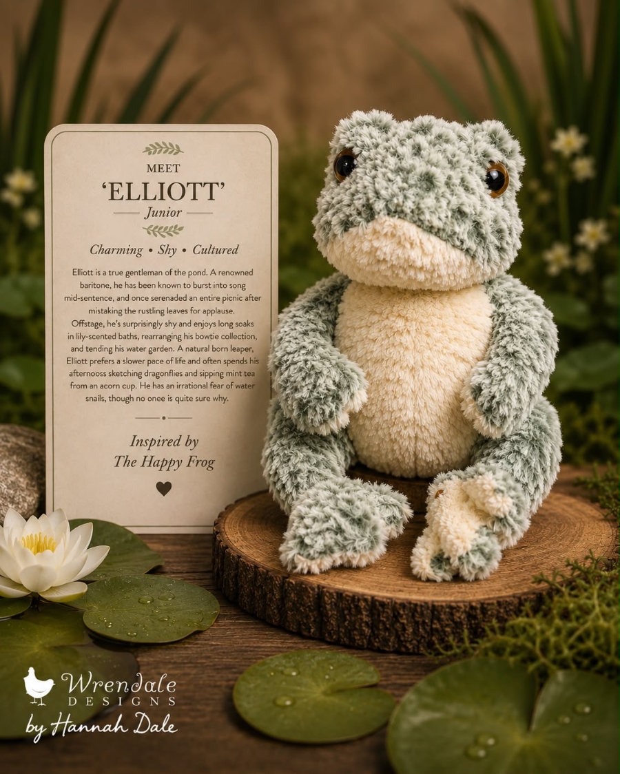 'Elliott' Plush Toy   Wrendale Designs