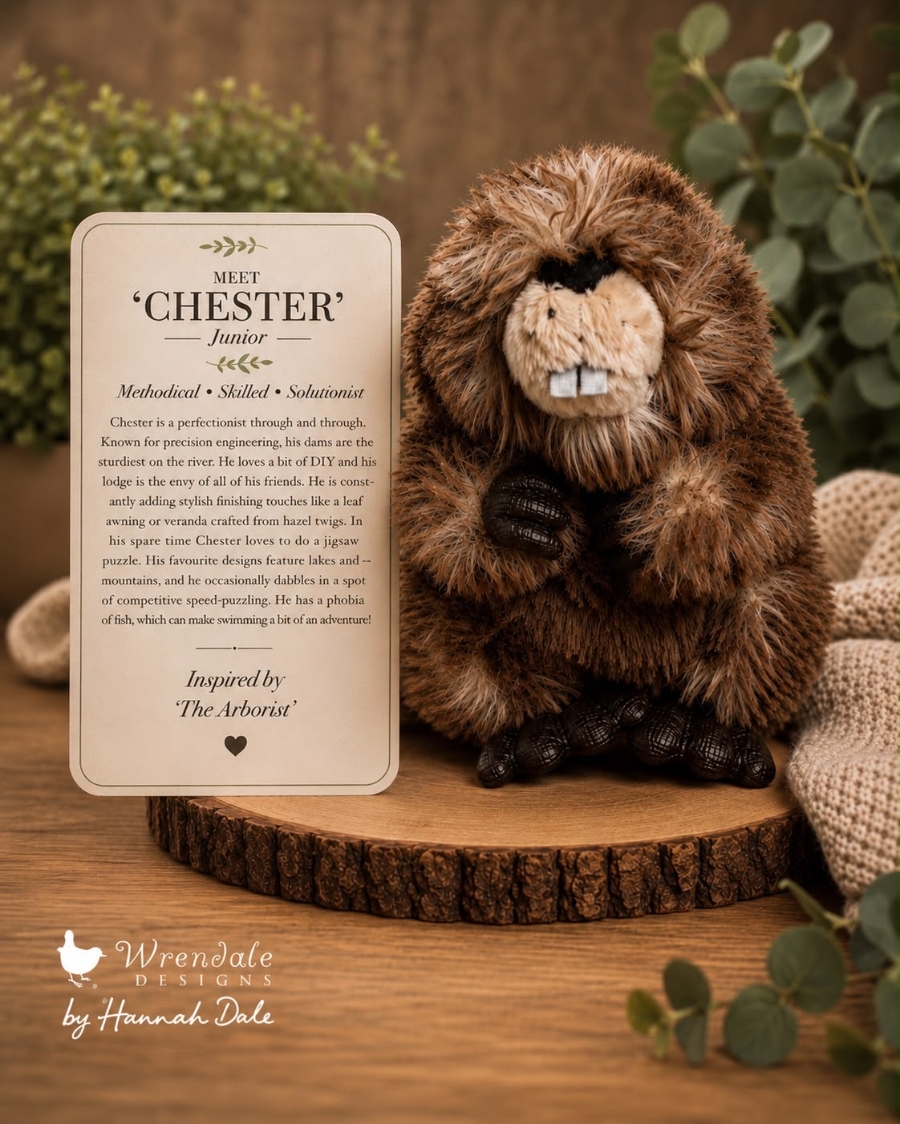 “Chester” Plush Toy   Wrendale Design