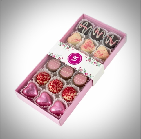 Mothers Day Bag Arrangement with chocolates