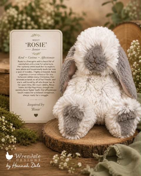 “Rosie” Plush Toy   Wrendale Design